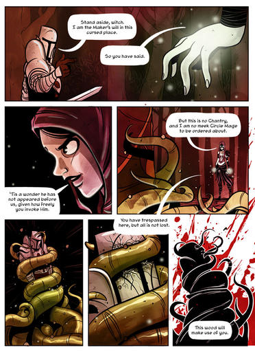 Dragon Age: Начало - Комикс от Penny Arcade "Охота на ведьм" (завершен) Dragon Age: Начало - Комикс от Penny Arcade "Охота на ведьм" (завершен)